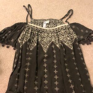 Off the shoulder top